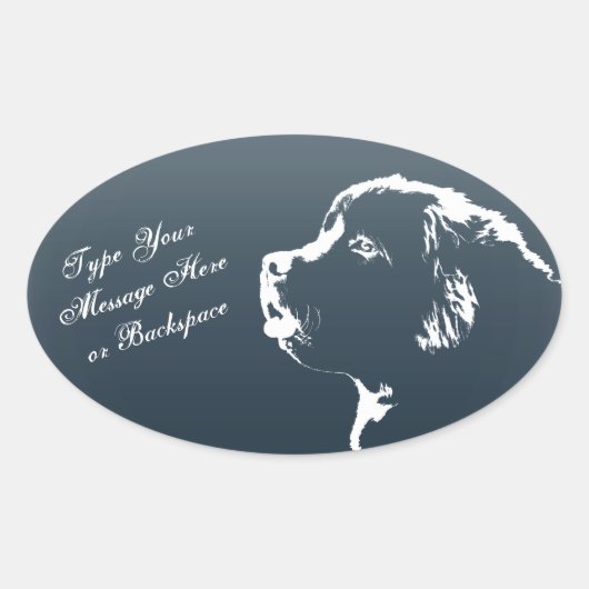 Aufkleber für Neufundland - Neufundland (Vorderseite)