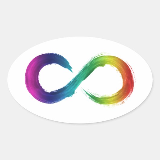 Aufkleber für Neurovielfalt (Vorderseite)