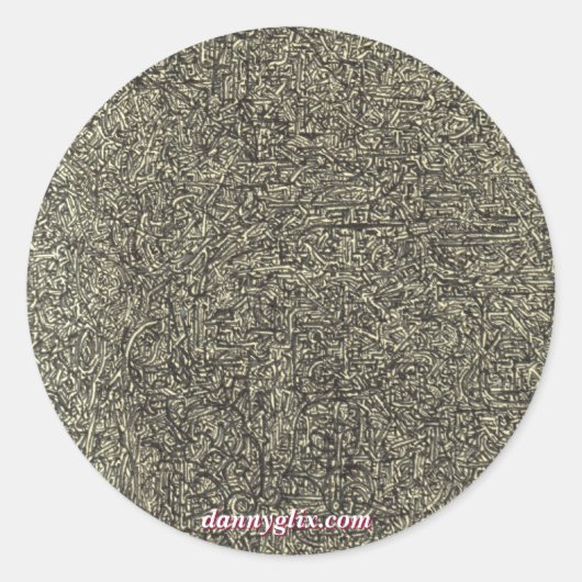 Aufkleber für nichtame Textur (Vorderseite)