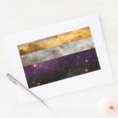 Aufkleber für nichtbinäre Nebulaflagge (Umschlag)