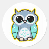 Aufkleber für niedliche Babyschale Cartoon (Vorderseite)