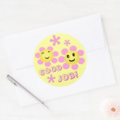 Aufkleber für Niedliche Blume im benutzerdefiniert (Umschlag)