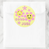 Aufkleber für Niedliche Blume im benutzerdefiniert (Tasche)