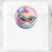 Aufkleber für niedliche Küken (Tasche)