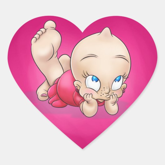 Aufkleber für niedlichen Cartoon (Vorderseite)