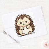 Aufkleber für niedlichen Igel (Umschlag)