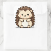 Aufkleber für niedlichen Igel (Tasche)