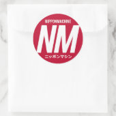 Aufkleber für Nipponmaschinen (Tasche)