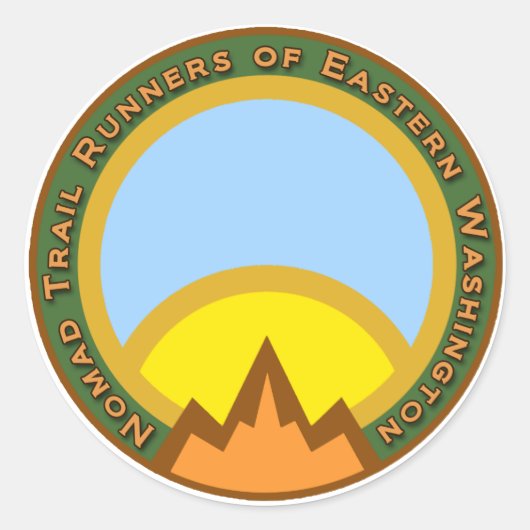 Aufkleber für Nomaden (Vorderseite)