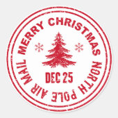 Aufkleber für Nordpol (Vorderseite)