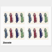 Aufkleber für Oldtimer (Blatt)