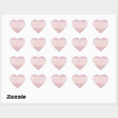 Aufkleber für Orchid Blush Heart Envelope (Blatt)