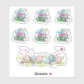 Aufkleber für Ostereier (Blatt)