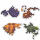 Aufkleber für Ozeane (Vorderseite)