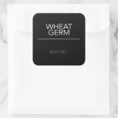 Aufkleber für Pantry-Etiketten (Tasche)