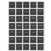 Aufkleber für Pantry-Etiketten (Vorderseite)