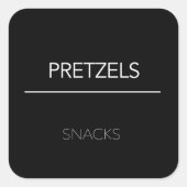 Aufkleber für Pantry-Etiketten (Vorderseite)