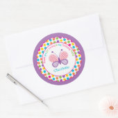 Aufkleber für Party aus personalisiertem Kindergeb (Umschlag)