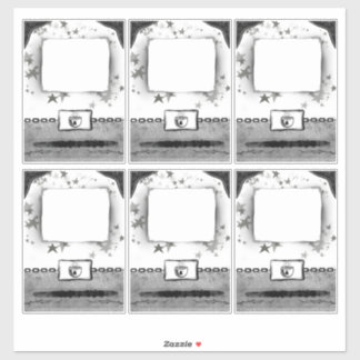 Aufkleber für Party oder Individuelle Namen