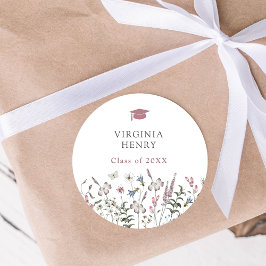 Aufkleber für pastell floralen Abschluss