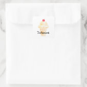 Aufkleber für personalisierte Eiscreme (Tasche)