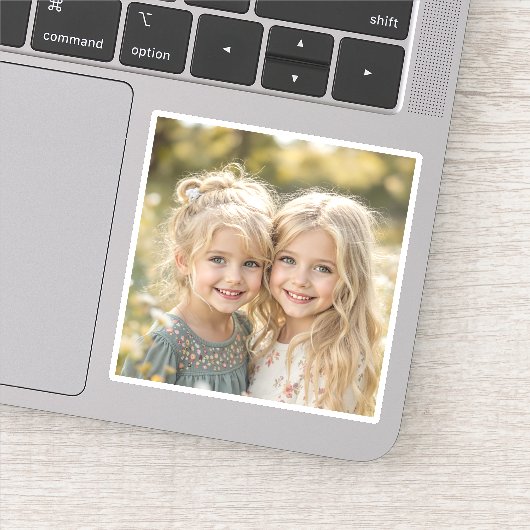 Aufkleber für personalisierte Foto-Fotos (Detail)