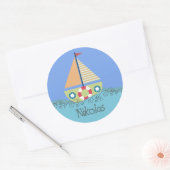 Aufkleber für Personalisierte Geburtsname (Umschlag)