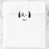 Aufkleber für personalisierte Hundebezeichnung (Tasche)