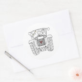 Aufkleber für personalisierte Länder (Umschlag)