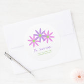 Aufkleber für personalisierte Lehrer (Umschlag)