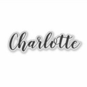 Aufkleber für personalisierte Vinyl-Decal-Individu (Vorderseite)