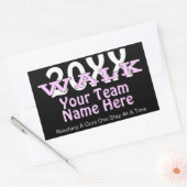 Aufkleber für personalisierte Wohltätigkeit (Umschlag)