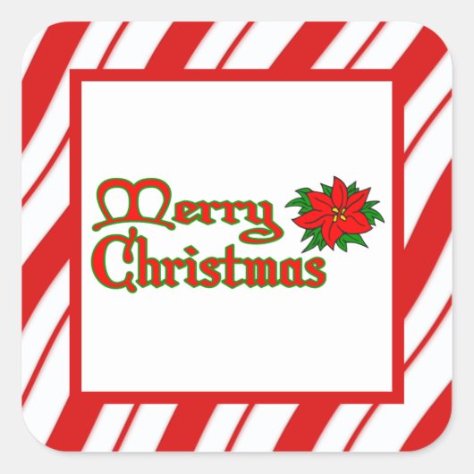 Aufkleber für Pfefferminzstreifen (Vorderseite)