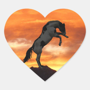 Aufkleber für Pferde