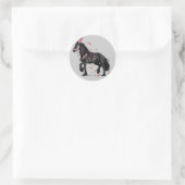 Aufkleber für Pferdefüßer (Tasche)
