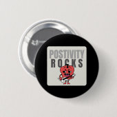 Aufkleber für Positivrocks Button (Vorne & Hinten)