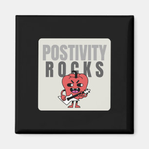Aufkleber für Positivrocks Magnet
