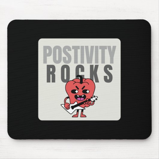 Aufkleber für Positivrocks Mousepad (Vorne)