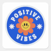 Aufkleber für Positivvibes (Vorderseite)