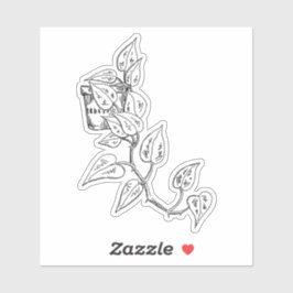 Aufkleber für Pothos