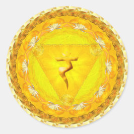 Aufkleber für Power, Feuer, Kraft, Sonnenakra