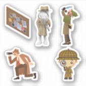 Aufkleber für private Ermittler (Vorderseite)