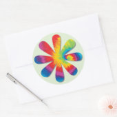 Aufkleber für psychedelische Blume (Umschlag)