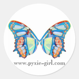 Aufkleber für Pyxie-Flügel, im Web