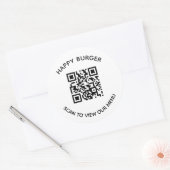 Aufkleber für QR-Code (Umschlag)