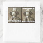 Aufkleber für Quaker-Probleme (Tasche)