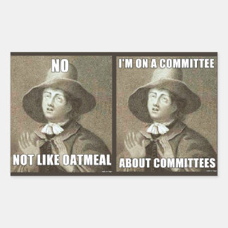 Aufkleber für Quaker-Probleme