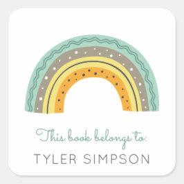 Aufkleber für Rainbow-Buchzeichen