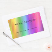 Aufkleber für Rainbow-Buchzeichen (Umschlag)