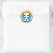 Aufkleber für Rainbow-Elefanten (Tasche)